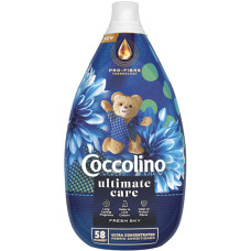 Кондиціонер-ополіскувач Coccolino Ultimate care Fresh Sky 870 мл. (58 прань)